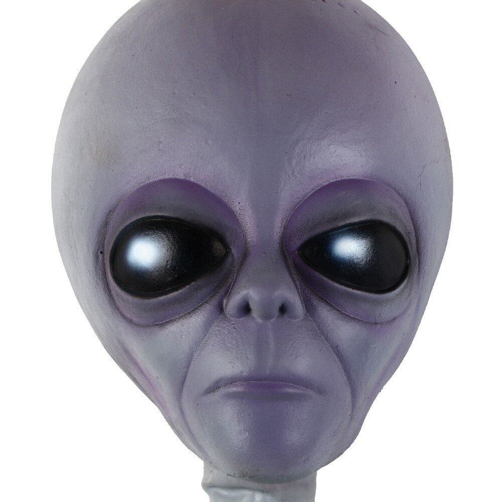 Alien-폼 충전 라텍스 소품 Lifesize UFO Roswell Martian Lil Mayo Area 51, 무서운 할로윈 유령의 집 장식